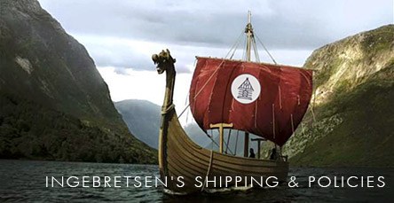 Ingebretsen's Shipping Info