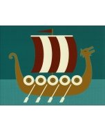 Cindy Lindgren Card - Viking Ship