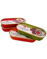 King Oscar Gaffelbiter from Norway Tins - Herring Cocktails in Sherry Sauce or in Dill Sauce - 1.25 Ounces
