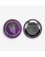 St. Urho Save the Grapes Button
