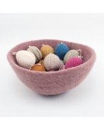 Lavender Wool Bowl