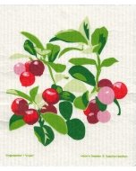 Lingonberries Cellulose Dishcloth