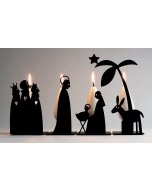 Nativity Candleholder Set