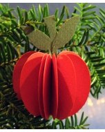 Proongily Die-Cut Apple Ornaments