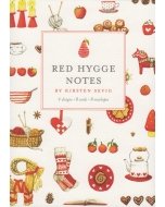 Red Hygge Notecards