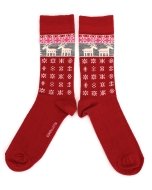 Bengt & Lotta Red Reindeer Socks