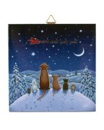 Animals’ Christmas Eve Tile