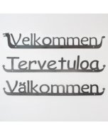 Scandinavian Welcome Signs