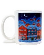 Snowy Town Mug