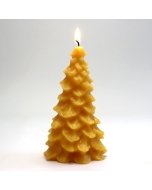 Tall Pine Tree Beeswax Candle