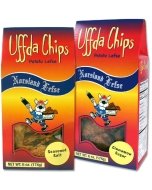 Uff Da Chips - Potato Lefse Chips - Seasoned Salt or Cinnamon Sugar Flavors - 6 Ounces (174 Grams)