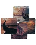 Viking Ship Coasters