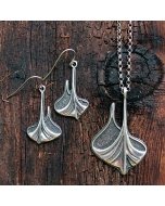 Viking Ship Necklace & Earrings