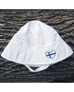 Baby Sun Hat - Finland Flag
