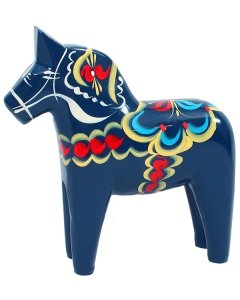 Blue Dala Horse
