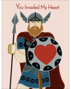 Viking Valentine Card