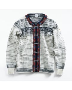 Setesdal Cardigan Sweater - White