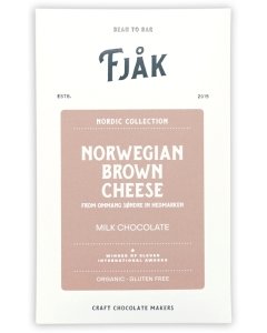 Fjåk Brown Cheese Milk Chocolate Bar