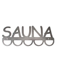 Metal Sauna Sign