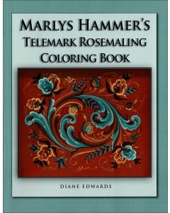 Marlys Hammer's Telemark Rosemaling Coloring Book