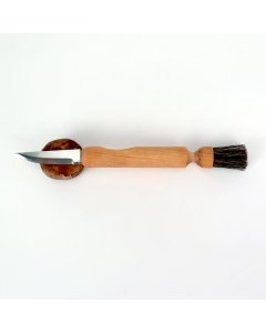 Swedish Mushroom Knife with Brush