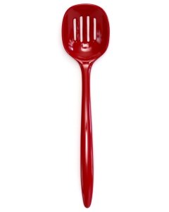 Rosti Red Slotted Spoon
