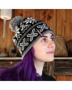 Snowflakes Knit Hat