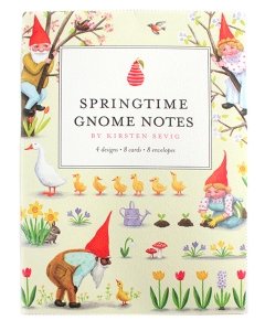 Springtime Gnome Notes by Kirsten Sevig 