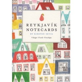 Reykjavik Notecards by Kirsten Sevig