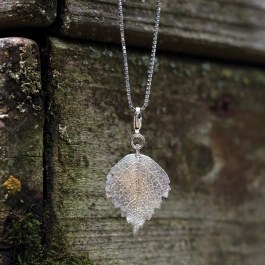 Sylvsmidja Birch Leaf Necklace