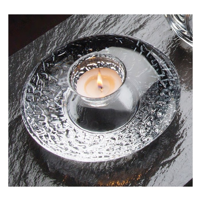 Orrefors Discus Votive Holder - Thumbnail 2