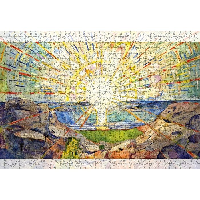 Edvard Munch's The Sun Jigsaw Puzzle