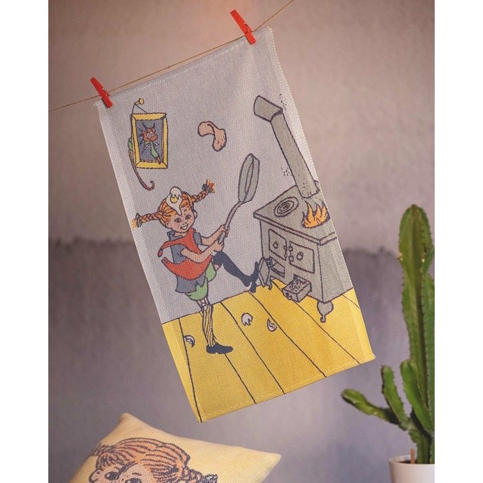 Ekelund Pippi Pannkakskaos Towel - Thumbnail 2