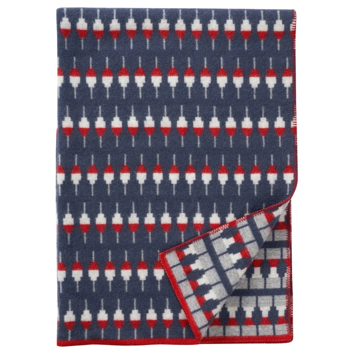 Klippan Wool Blanket - Blue Float