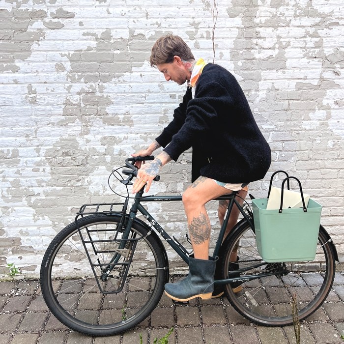 Hinza Bicycle Tote Eco Sage