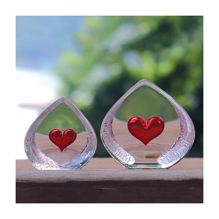 人気が高い Mats Jonasson Block Crystal Heart その他