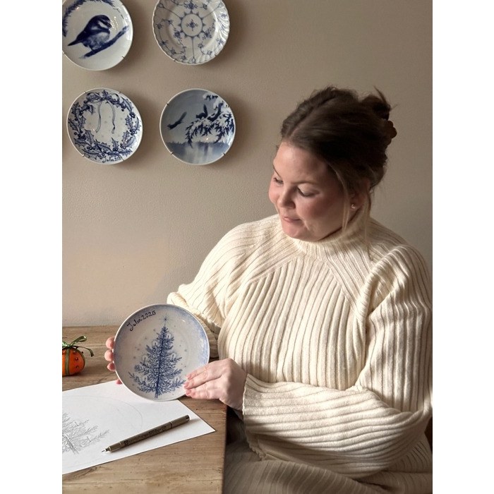 Porsgrund Christmas Plate 2025