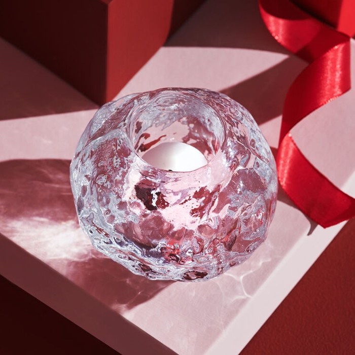 Orrefors Kosta Boda Snowball Votive - Jumbo