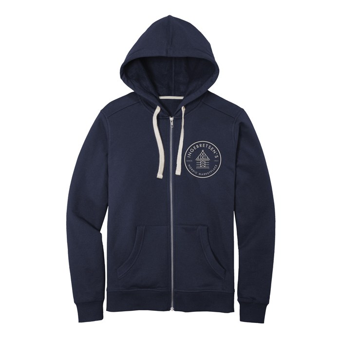 Vintage Viking Zipper Hoodie