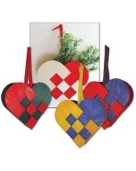 Woven Heart Baskets 