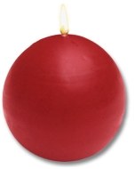 Bright Red Danish Ball Candles