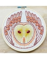 Barn Owl Embroidery Kit