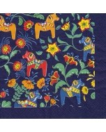 Blue Floral Dala Lunch Napkins