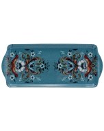 Blue Rosemaling Tray