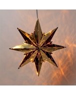 Brass Window Star 9"
