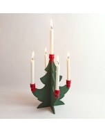 Christmas Tree Candleholder for 5 Candles