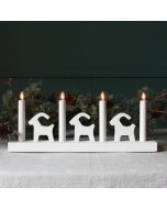 Electric Julbock Candelabra