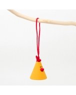 Elton the Yellow Chicken Ornament