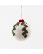 Felt Bauble Ornament - Garland