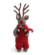 Felt Rudolph Deer Ornament